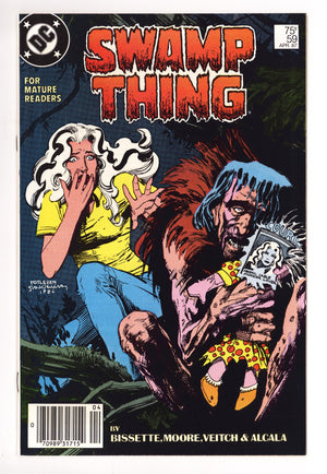 Swamp Thing Vol 2 59 High Grade (1987) Newsstand