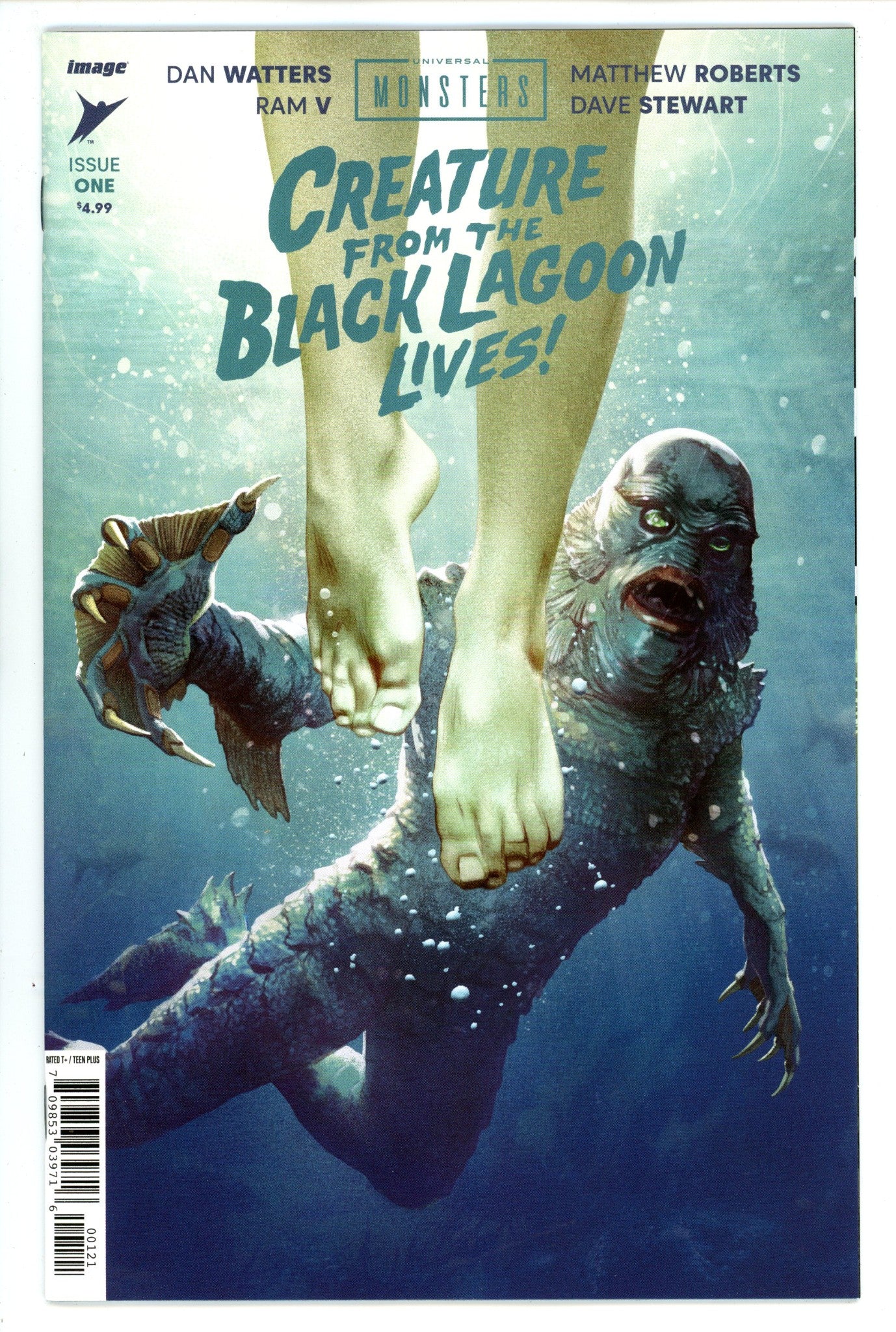 Universal Monsters The Creature From The Black Lagoon Lives 1 Middleton Variant (2024)