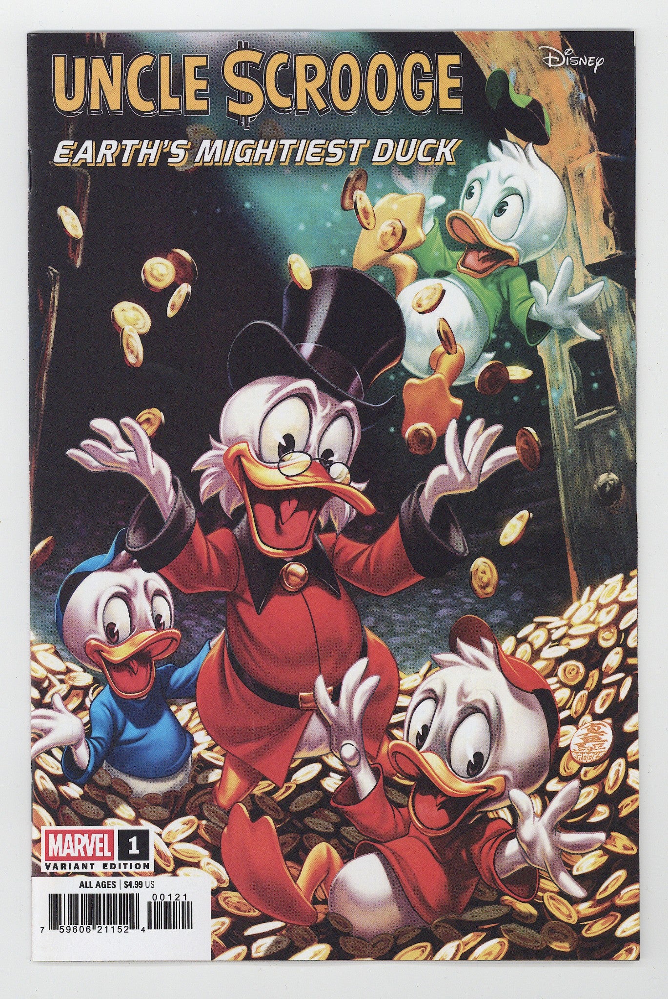 Uncle Scrooge: Earth's Mightiest Duck 1 Brooks Variant (2025)