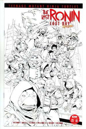 Teenage Mutant Ninja Turtles Last Ronin Lost Day Special 1 Escorzas Incentive Variant NM (2023)