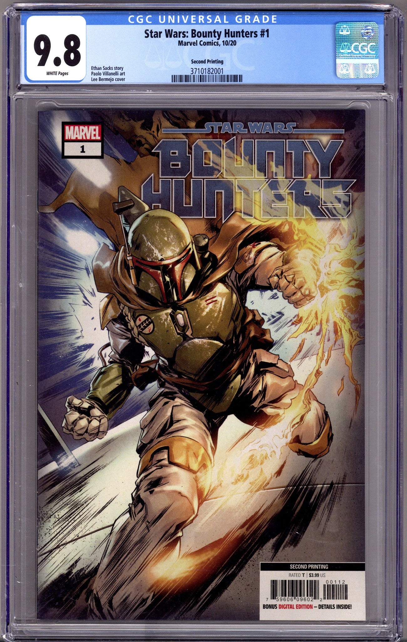 Star Wars: Bounty Hunters   1 CGC 9.8 (NM/M)   (2020)     2nd Print  