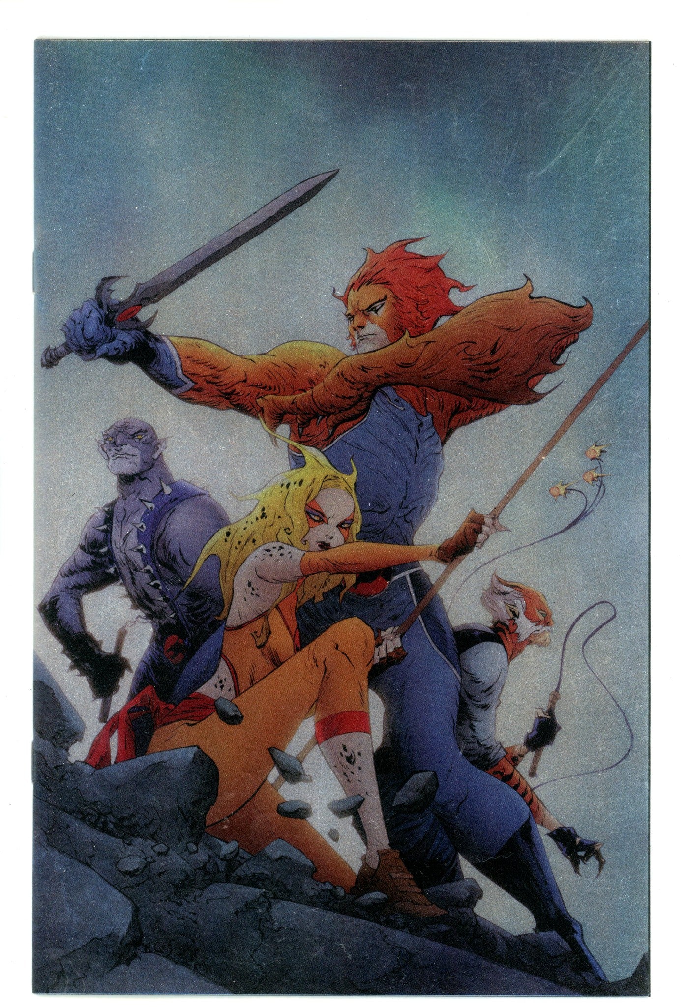 Thundercats 13 Lee Foil Virgin Incentive Variant NM- (2025)