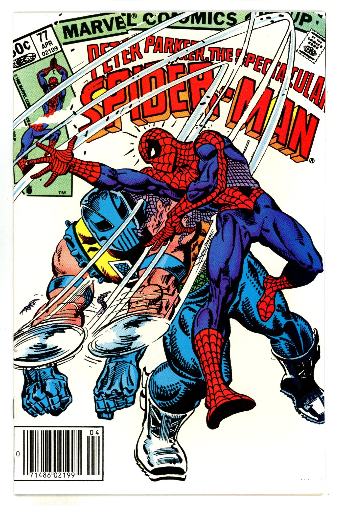 The Spectacular Spider-Man Vol 1 77  VF (8.0)  (1983)  Newsstand  