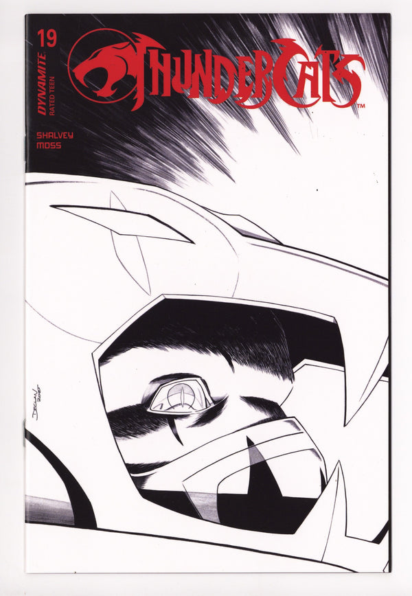 Thundercats 19 Shalvey B&W Incentive (2025)