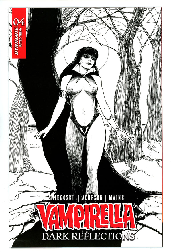 Vampirella Dark Reflections 4 Pace B&W Variant (2024)
