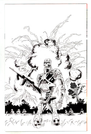Terminator 2 Shalvey B&W Virgin Incentive Variant NM (2024)
