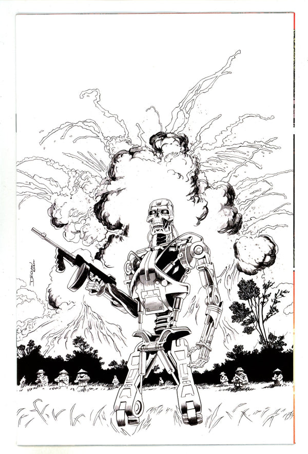 Terminator 2 Shalvey B&W Virgin Incentive Variant NM (2024)