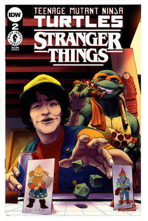 Teenage Mutant Ninja Turtles X Stranger Things 2 Gorham Variant (2023)