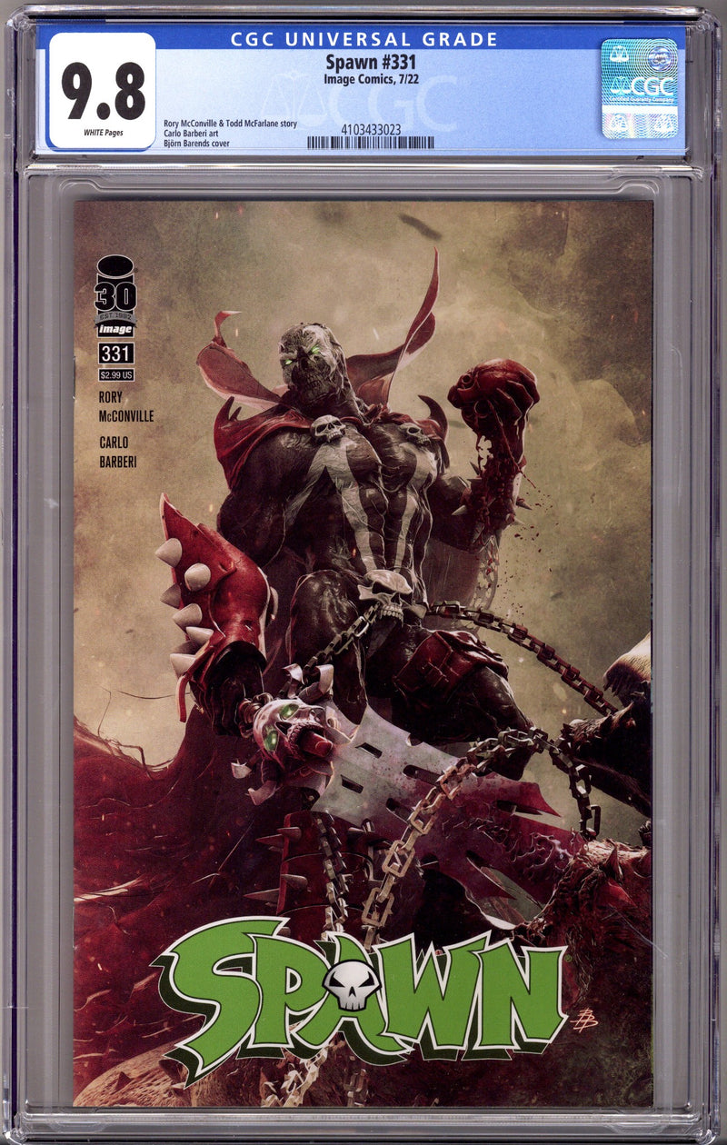 Spawn 331 CGC 9.8 (NM/M) (2022)