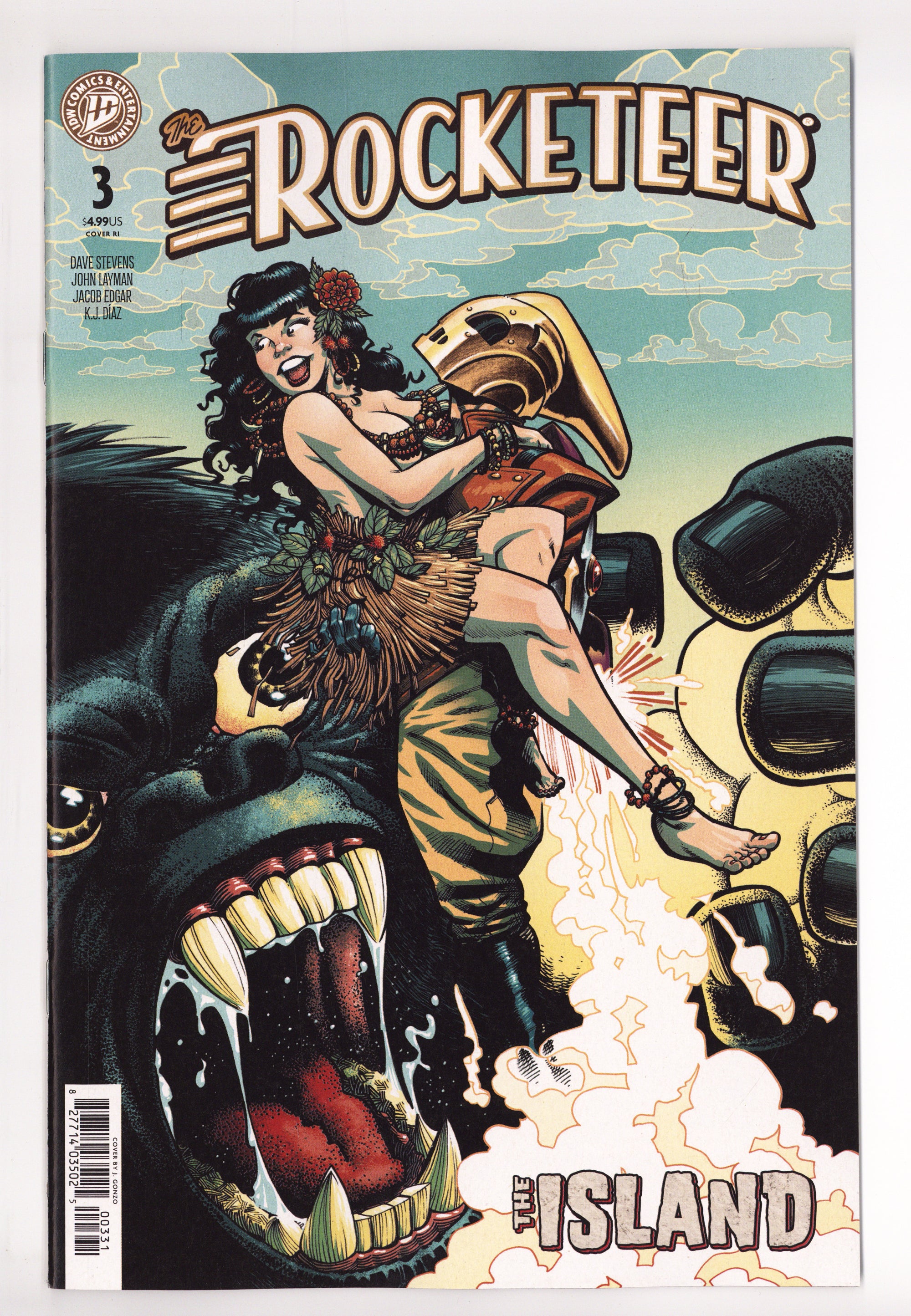 The Rocketeer: The Island 3 Gonzo Incentive NM (2026)