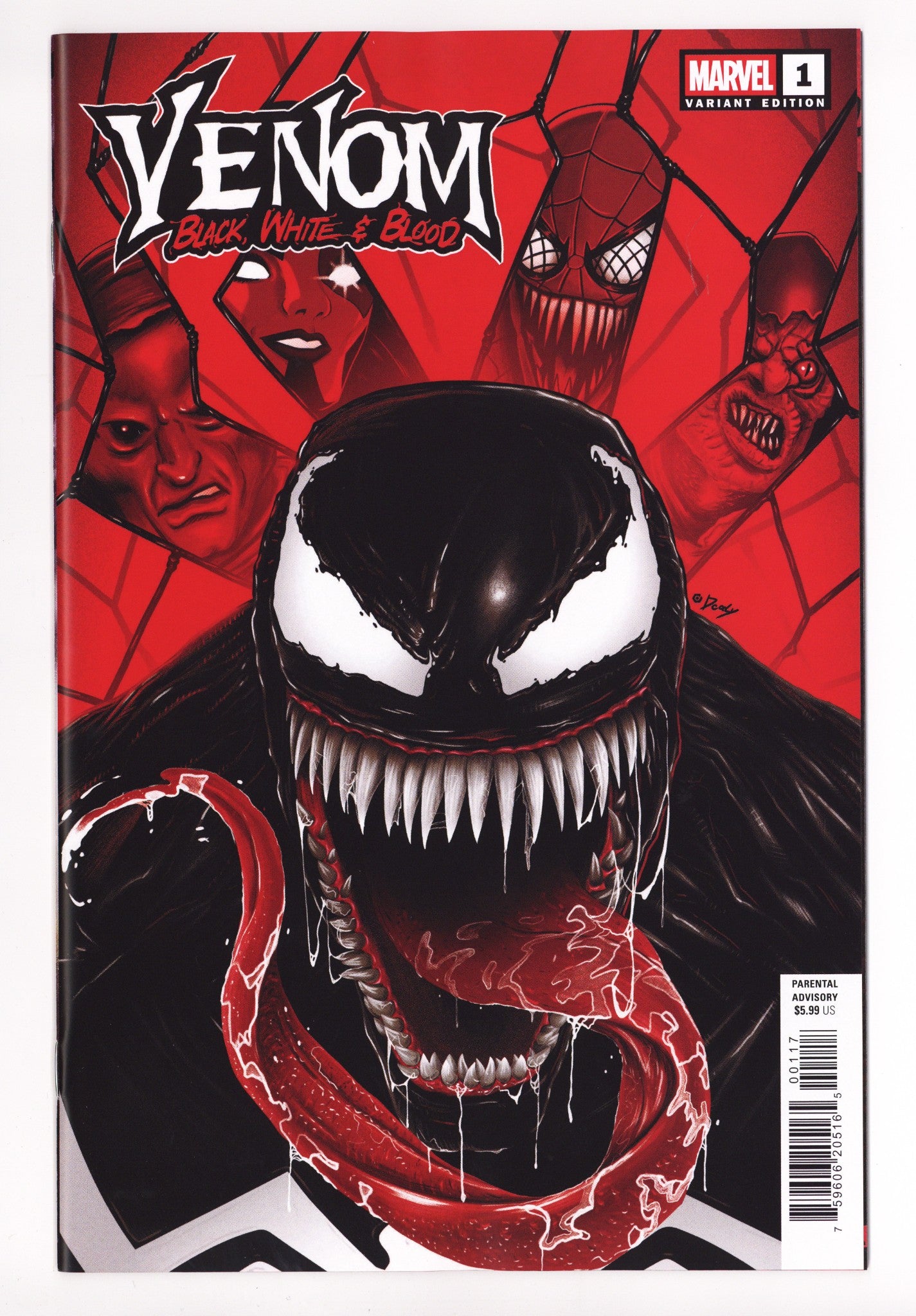 Venom: Black White & Blood 1 Doaly Incentive NM (2025)