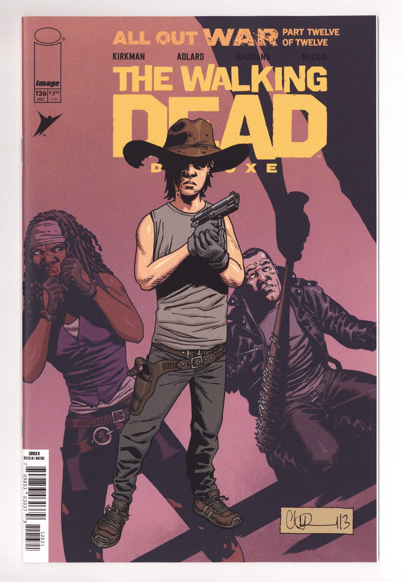 Walking Dead Deluxe 126 Adlard Variant (2025)