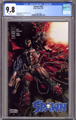 Spawn 332 CGC 9.8 (NM/M) (2022)