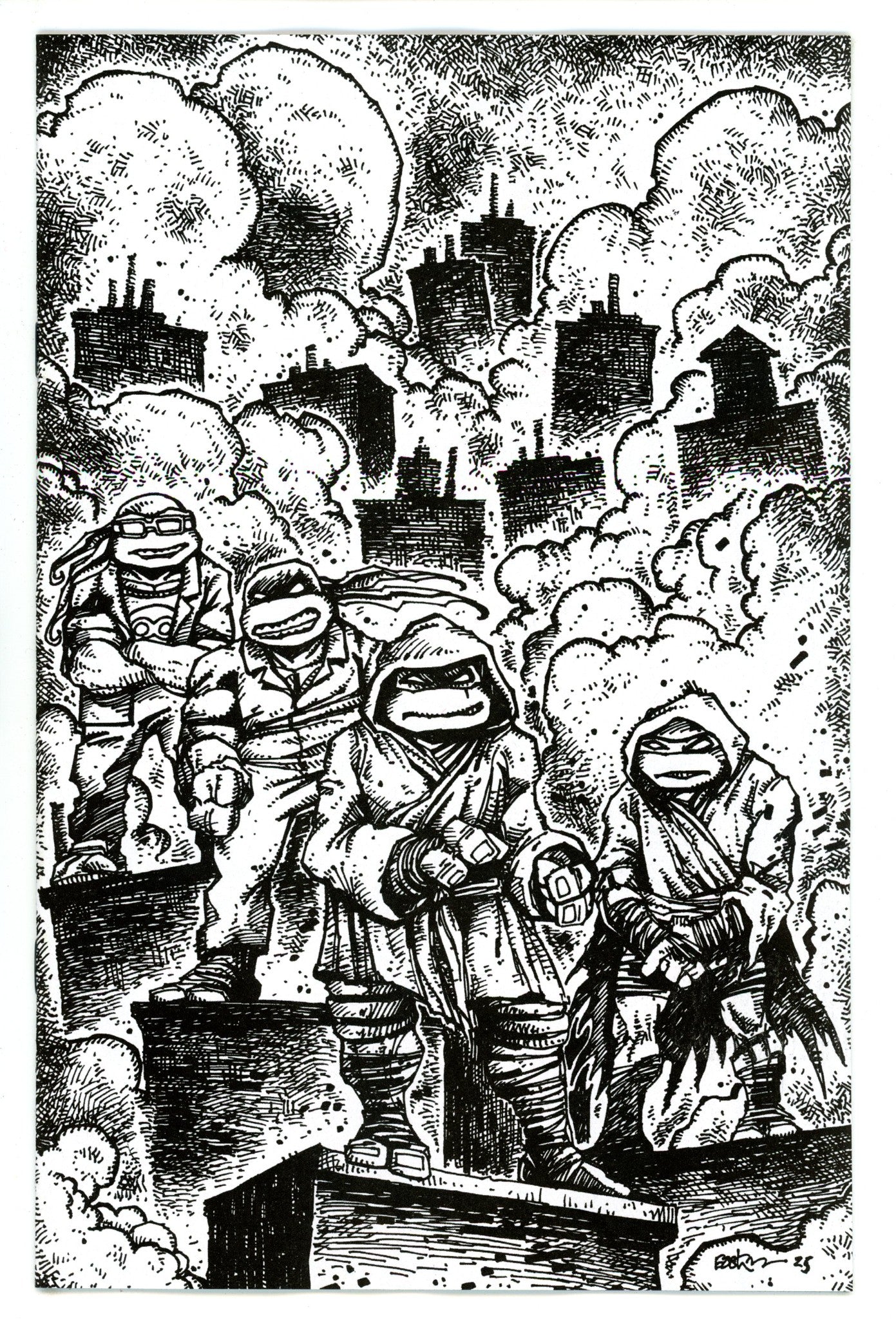 Teenage Mutant Ninja Turtles Vol 6 10 Eastman Virgin Incentive Variant NM (2025)