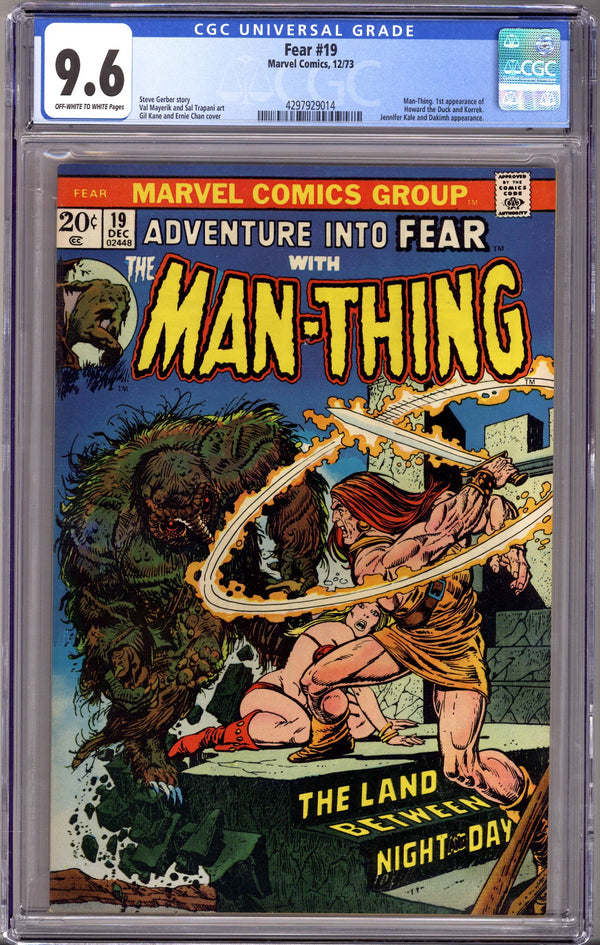 Fear 19 CGC 9.6 (1973)