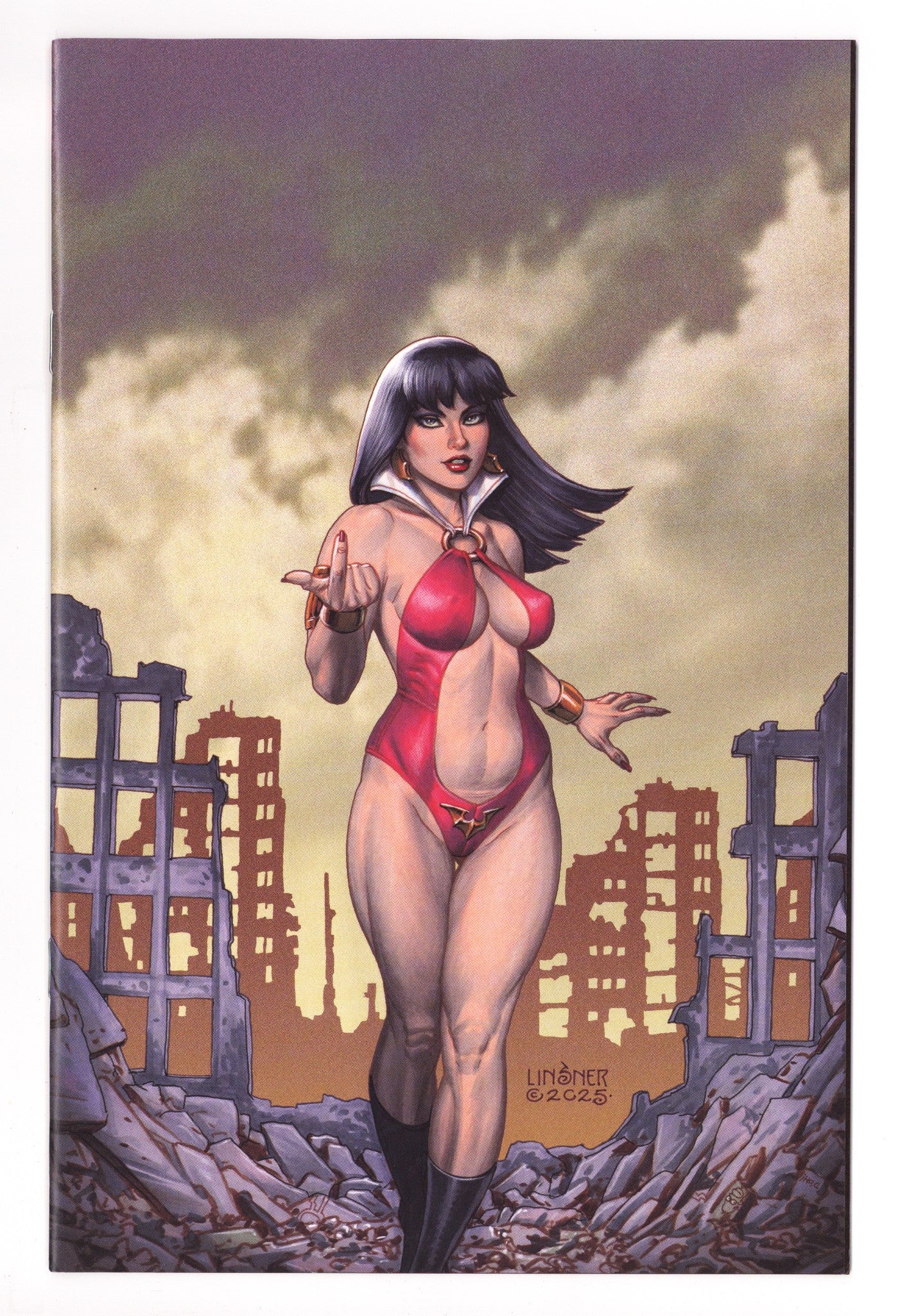 Vampirella Armageddon 3 Linsner Virgin Incentive (2025)