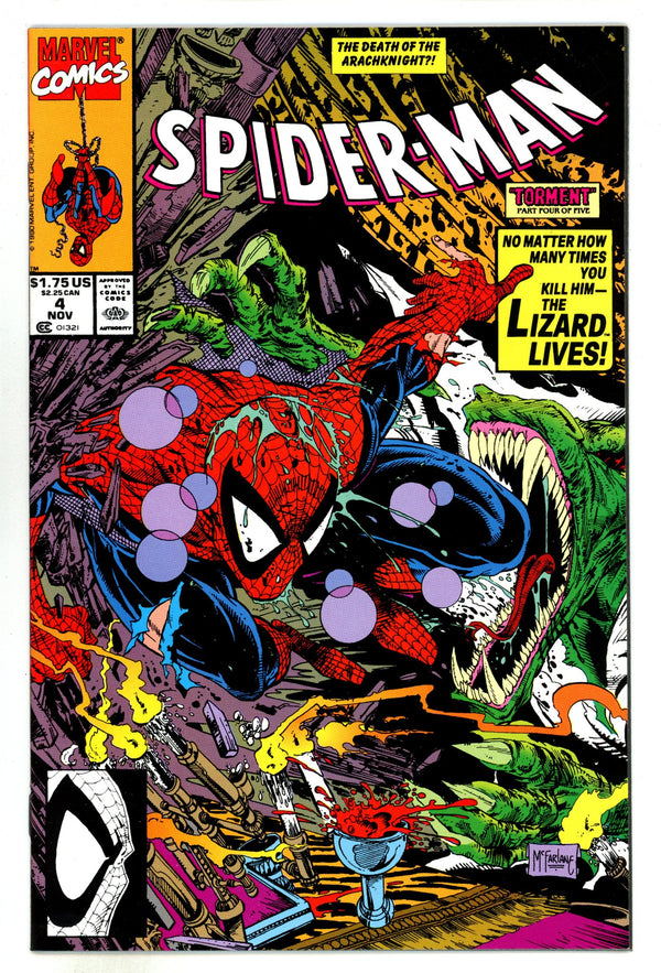 Spider-Man Vol 1 4 NM- (9.2) (1990)