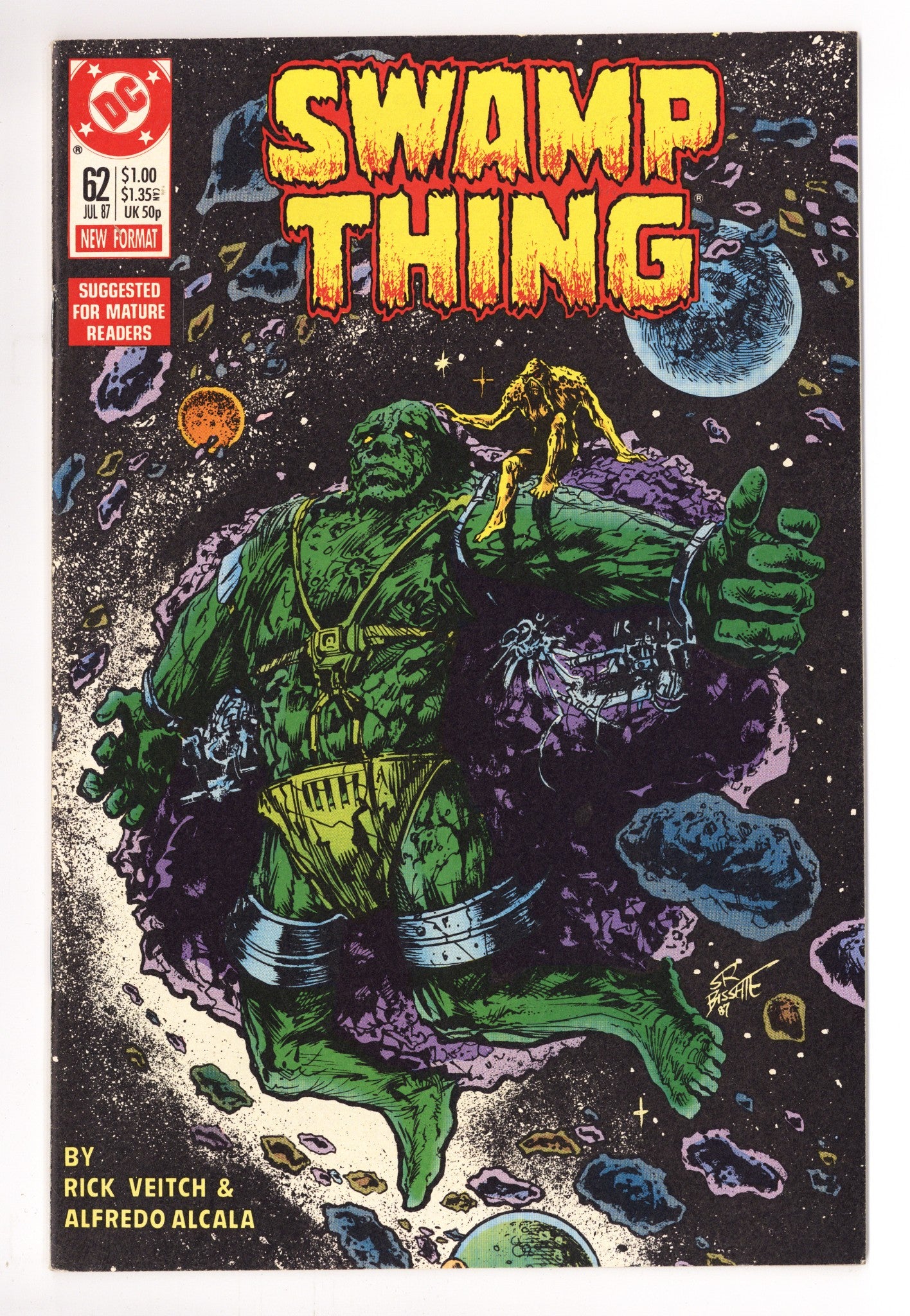 Swamp Thing Vol 2 62 Mid Grade (1987) 