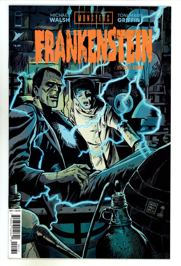 Universal Monsters Frankenstein 1 Francavilla Incentive Variant NM+ (2024)