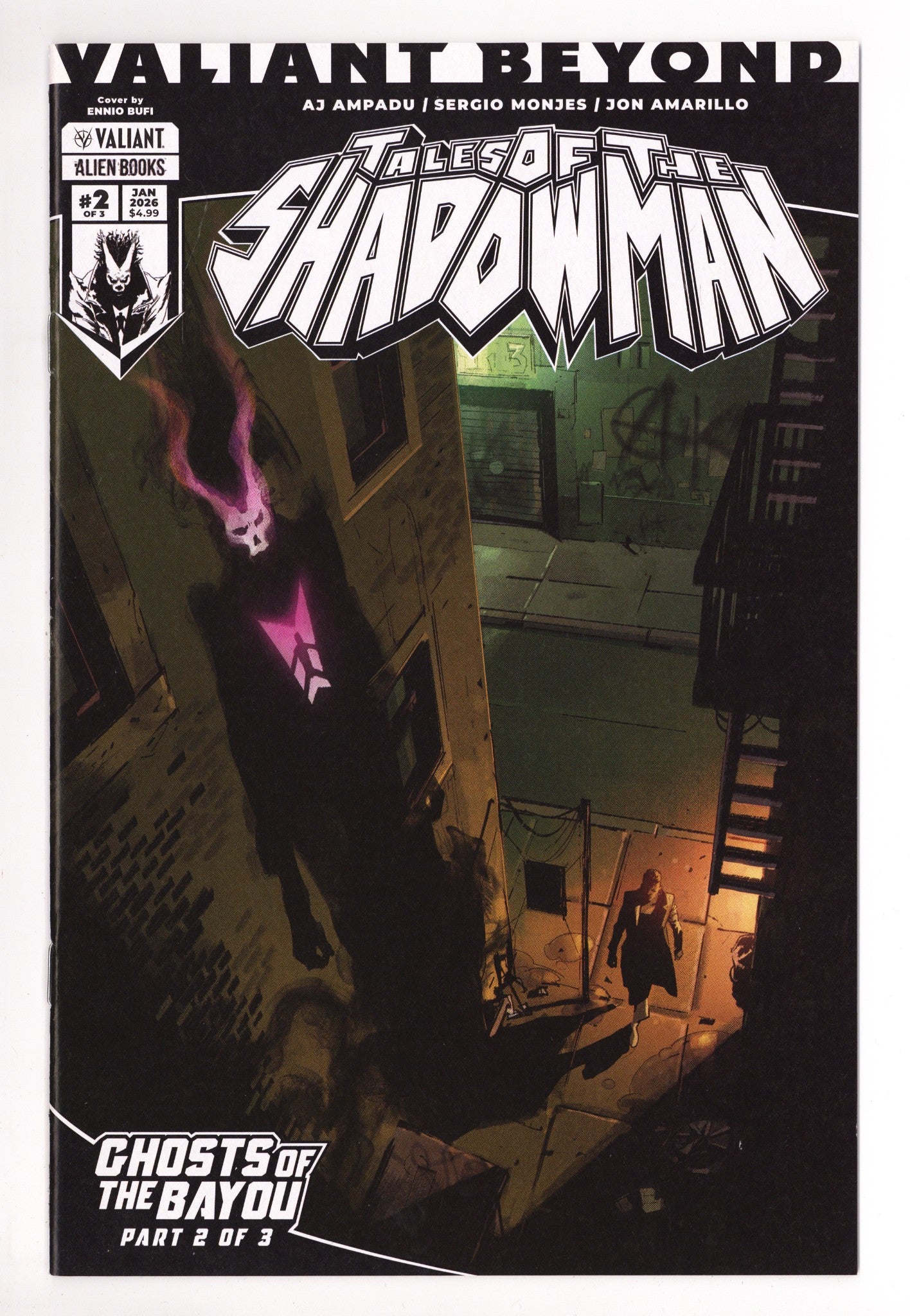 Valiant Beyond: Tales Of The Shadowman - Ghosts of the Bayou 2 Bufi Variant (2026)