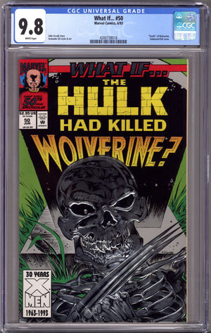What If...? Vol 2 50 CGC 9.8 (NM/M) (1993)