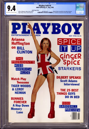 Playboy Vol 45 5 CGC 9.4 (NM) (1998) Canadian Price Variant