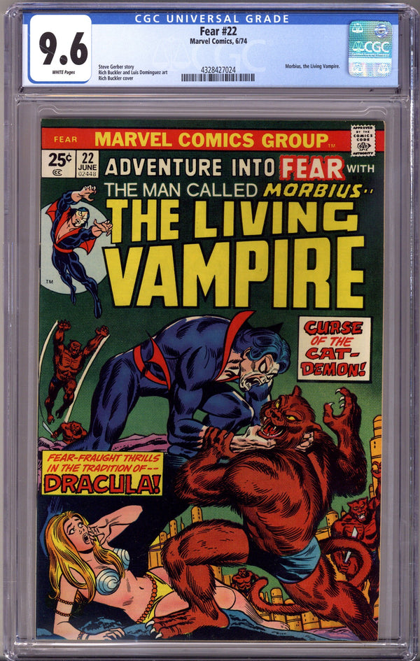 Fear 22 CGC 9.6 (1974)