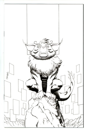 Thundercats 13 Shalvey B&W Virgin Incentive Variant NM (2025)