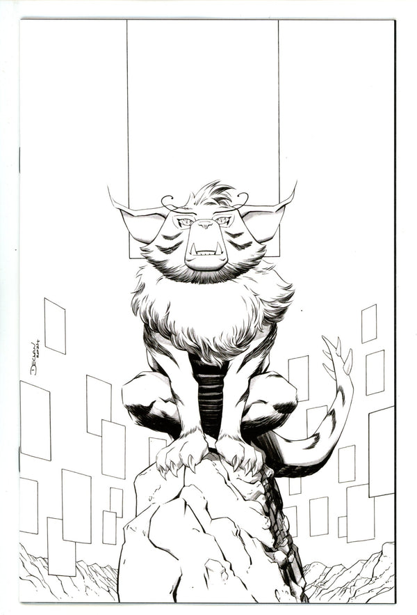 Thundercats 13 Shalvey B&W Virgin Incentive Variant NM (2025)