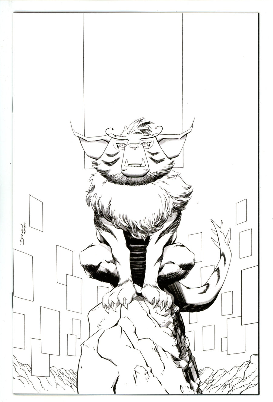 Thundercats 13 Shalvey B&W Virgin Incentive Variant NM (2025)