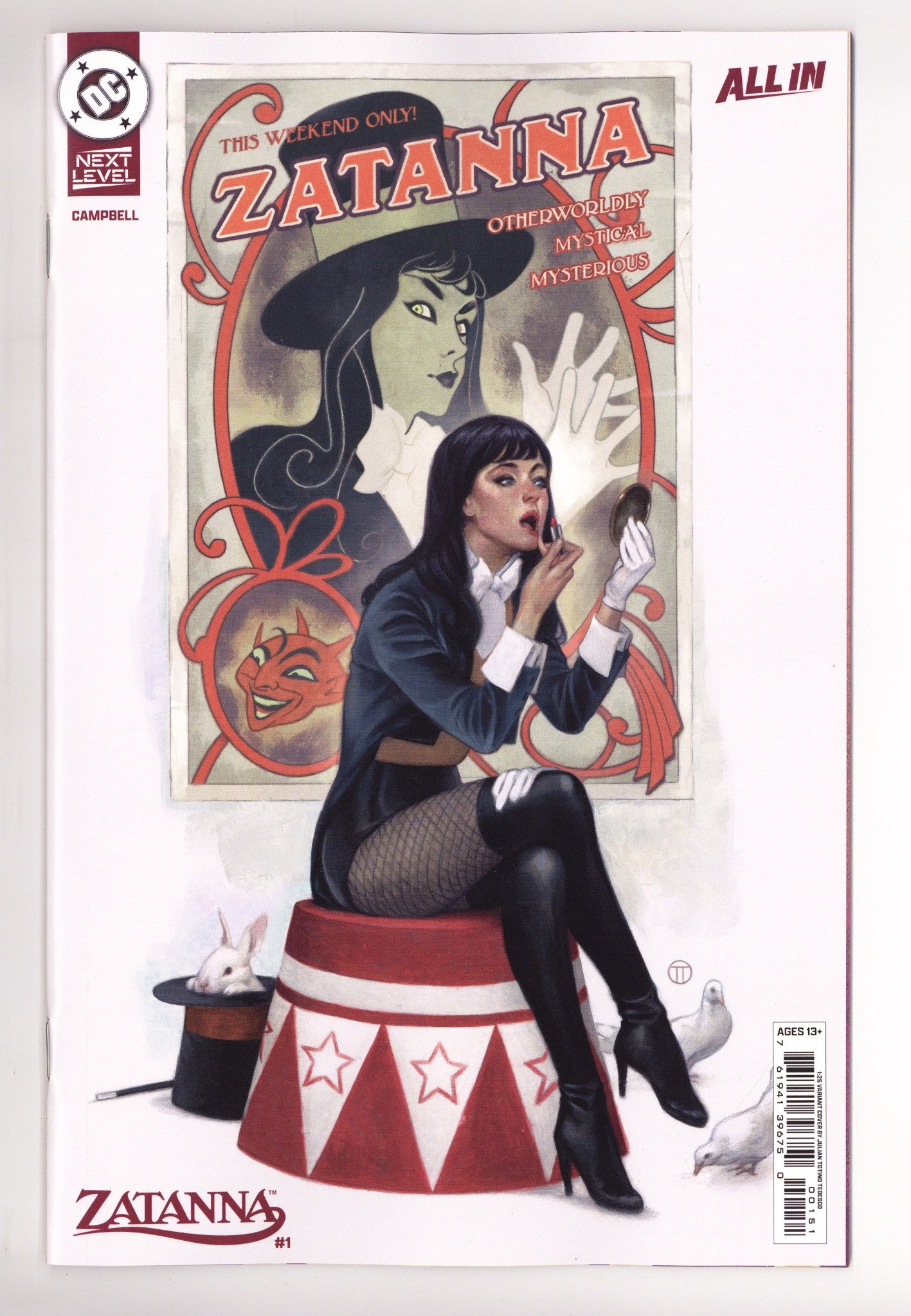 Zatanna Vol 4 1 Tedesco  Incentive NM  (2026)
