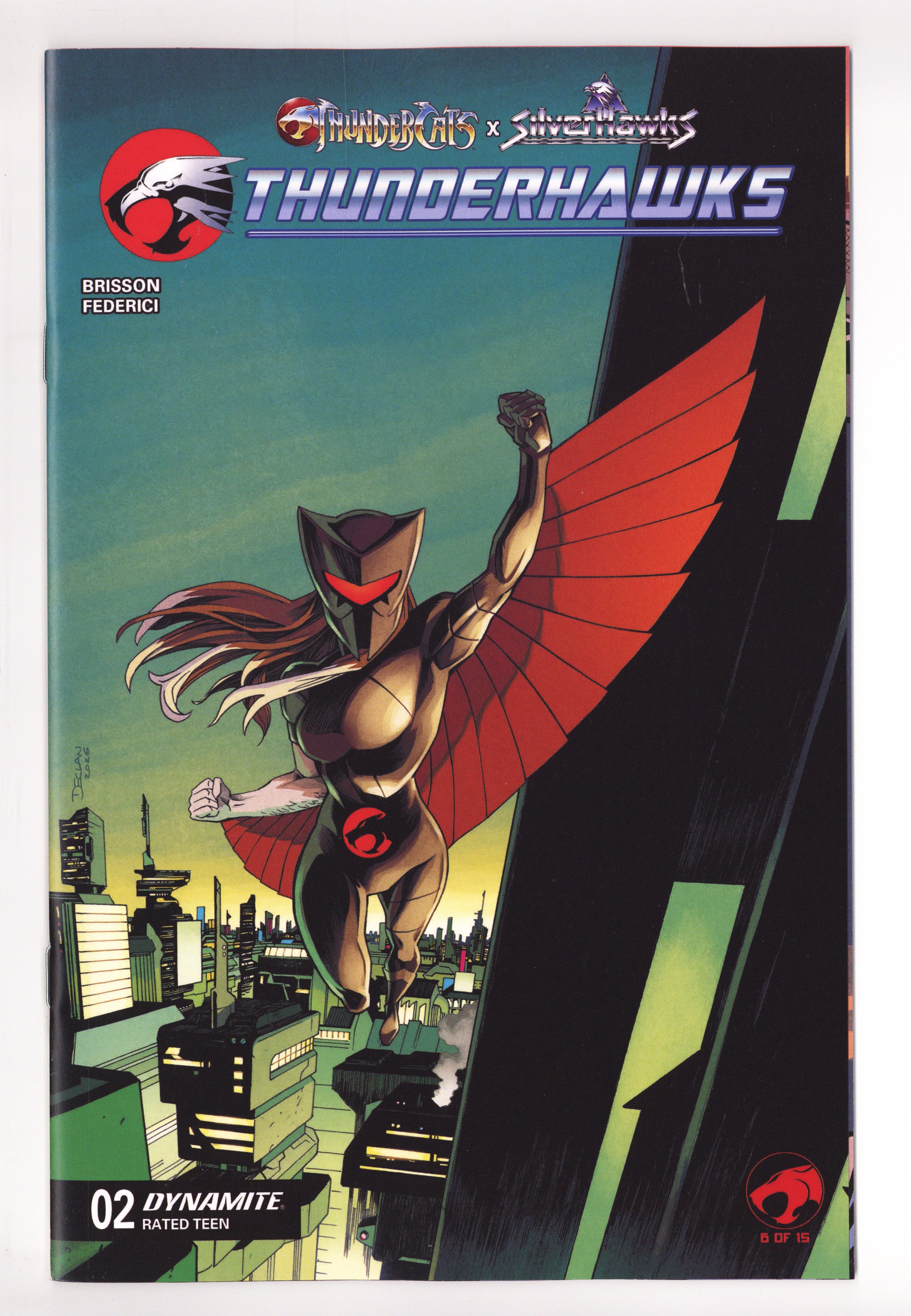 Thundercats X Silverhawks Thunderhawks 2 Shalvey Variant (2026)