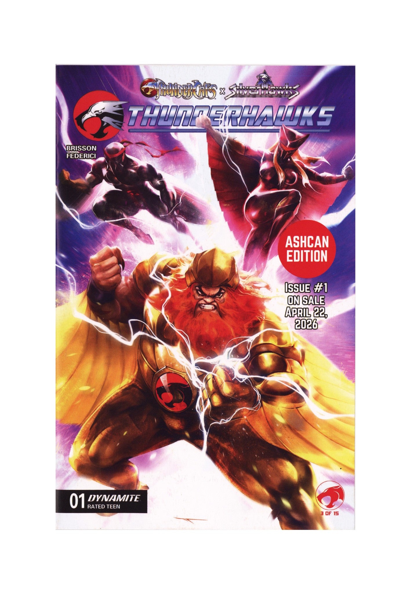 Thundercats X Silverhawks Thunderhawks 1 Variant NM (2026)