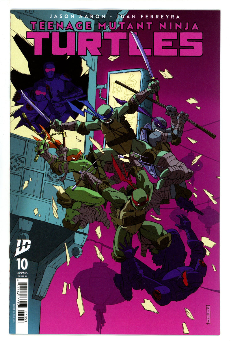 Teenage Mutant Ninja Turtles Vol 6 10 Nieli Incentive Variant NM- (2025)