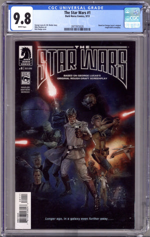 The Star Wars   1 CGC 9.8 (NM/M) Cracked Case  (2013)