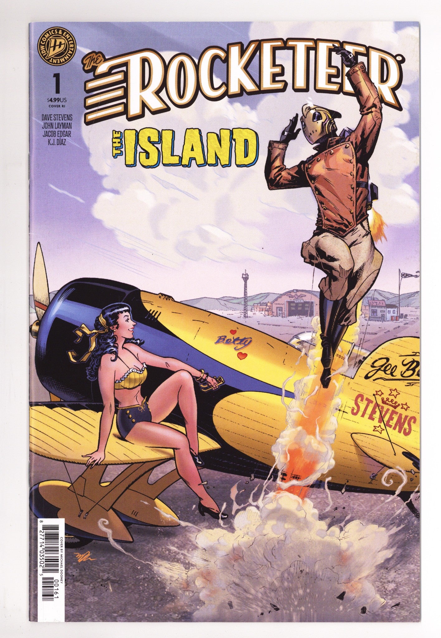 The Rocketeer: The Island 1 Dooney Incentive VF/NM (2025)