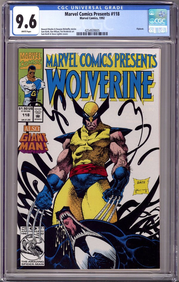 Marvel Comics Presents Vol 1 118 CGC 9.6 (1992)