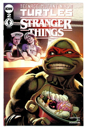 Teenage Mutant Ninja Turtles X Stranger Things 2 Albuquerque Incentive Variant NM- (2023)