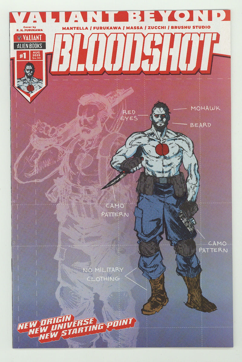 Valiant Beyond: Bloodshot 1 Furukawa Variant (2025)
