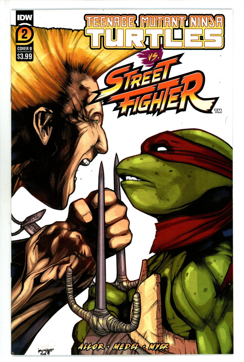 Teenage Mutant Ninja Turtles Vs Street Fighter 2 Variant (2023)