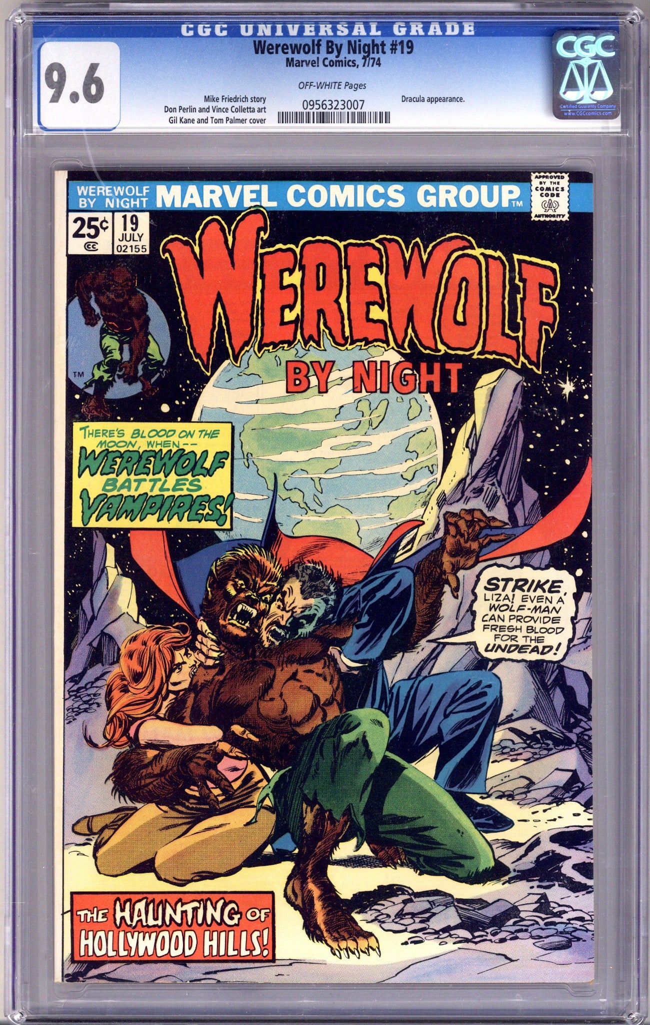 Werewolf by Night Vol 1 19 CGC 9.6 (NM+) (1974) 
