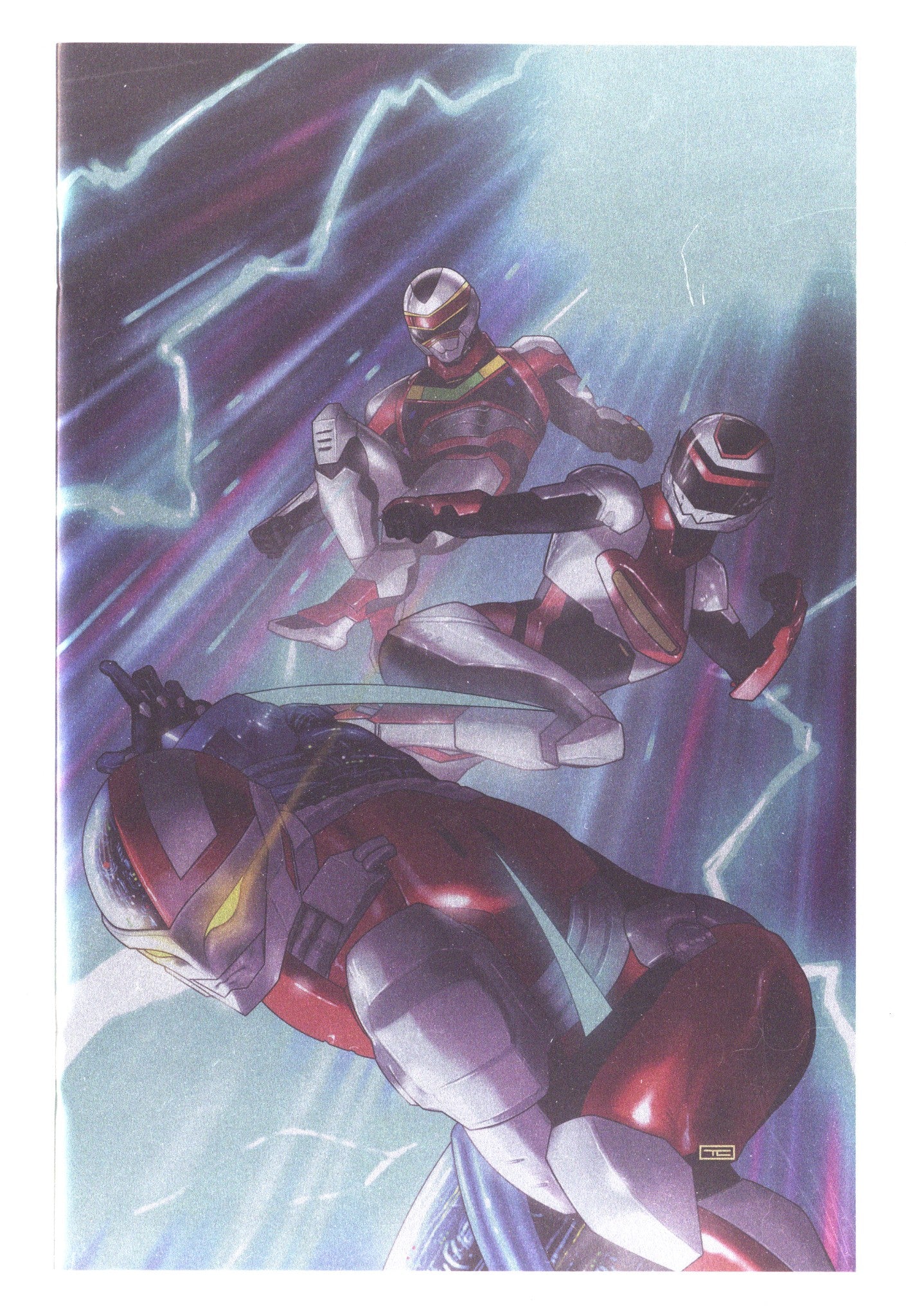 VR Troopers 4 Clarke Virgin Foil Variant (2025)