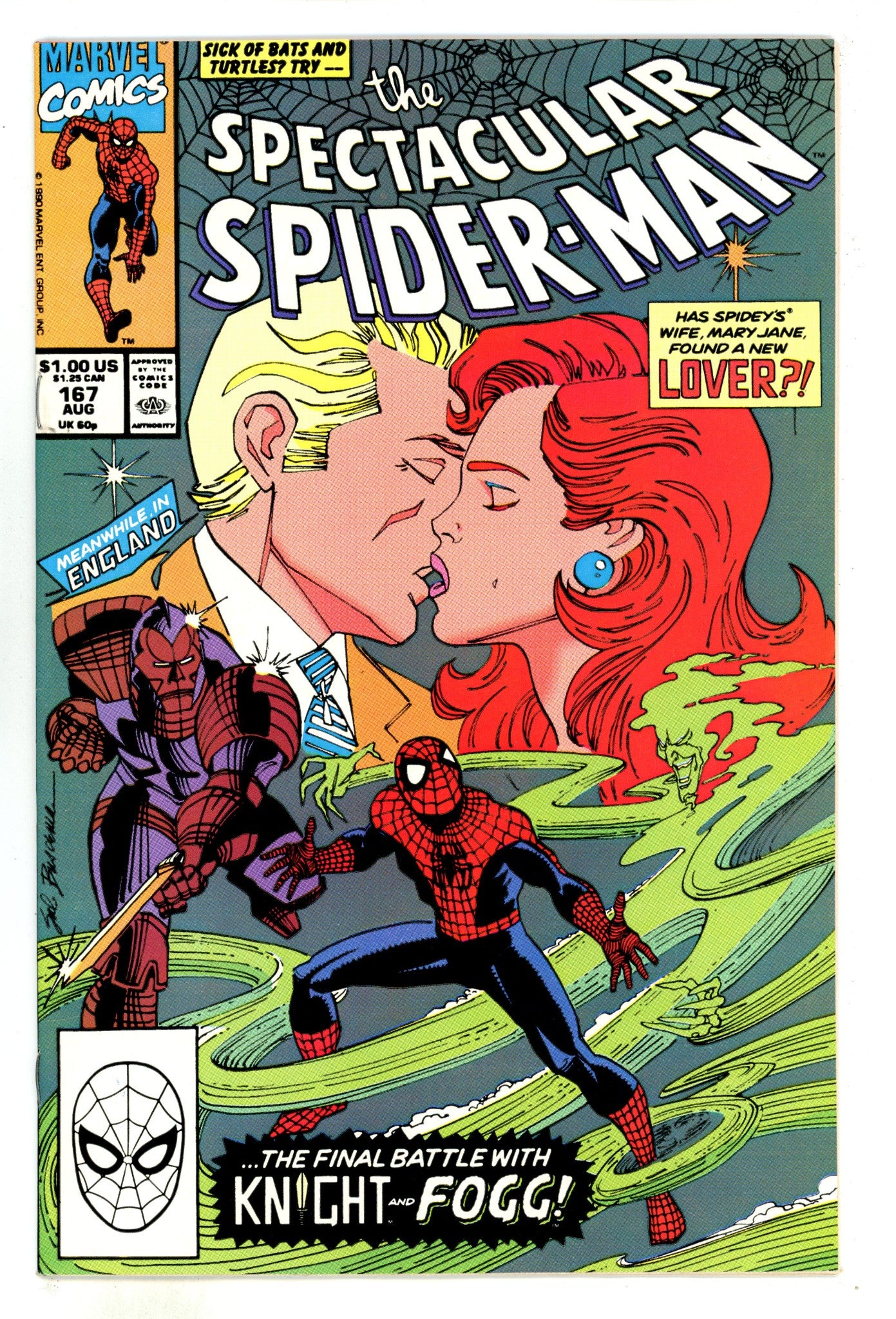 The Spectacular Spider-Man Vol 1 167 High Grade (1990) 