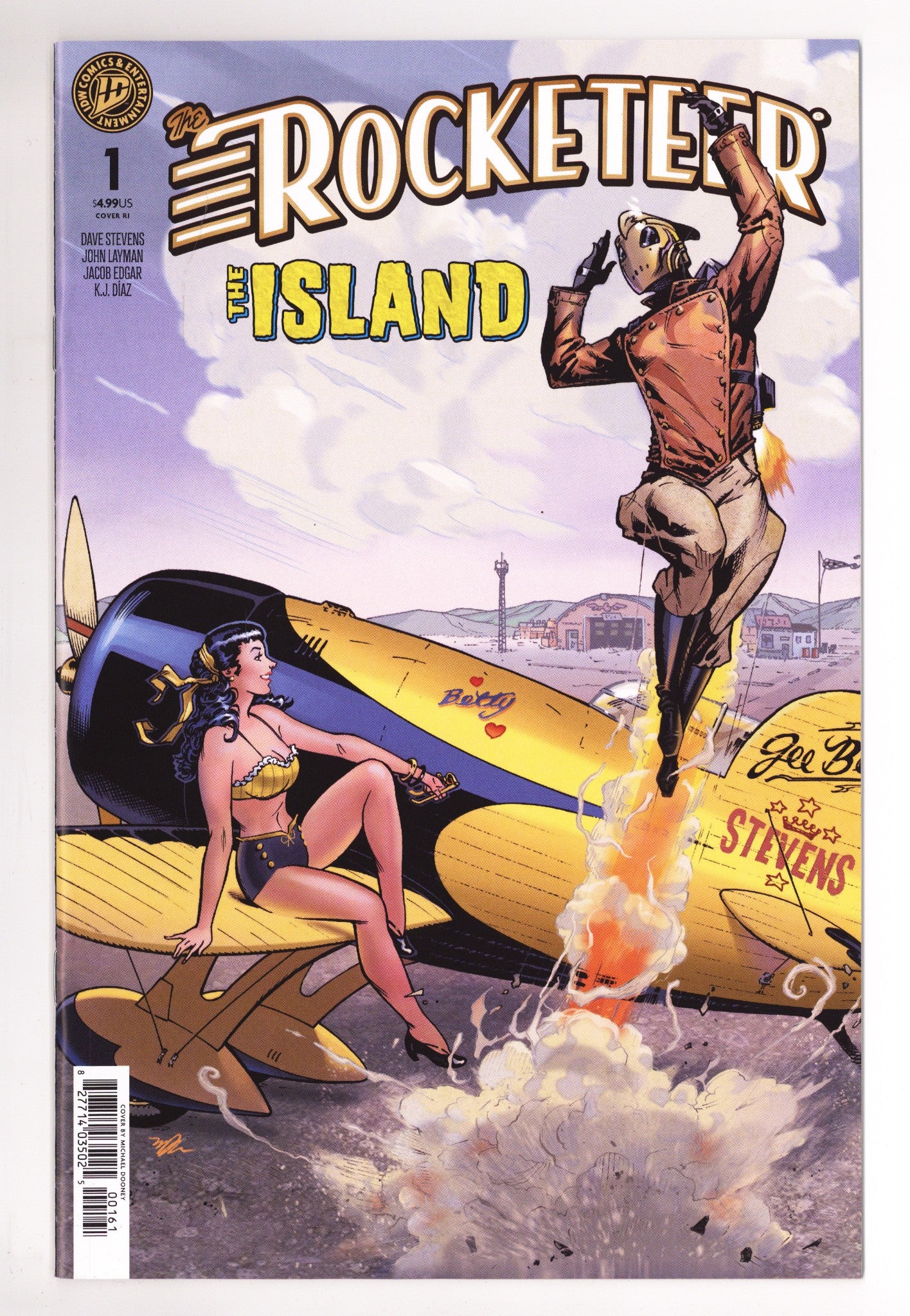 The Rocketeer: The Island 1 Dooney Incentive NM- (2025)