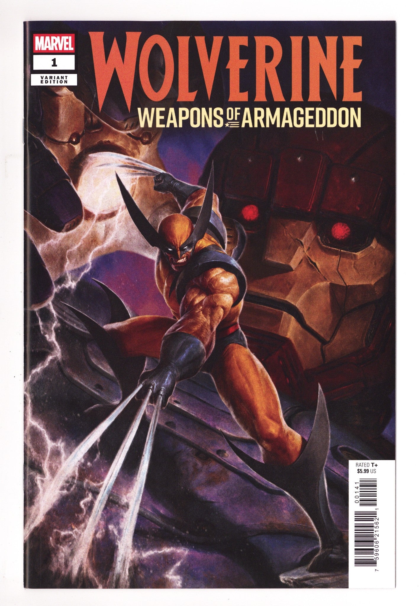 Wolverine: Weapons Of Armageddon 1 Rapoza Variant (2026)