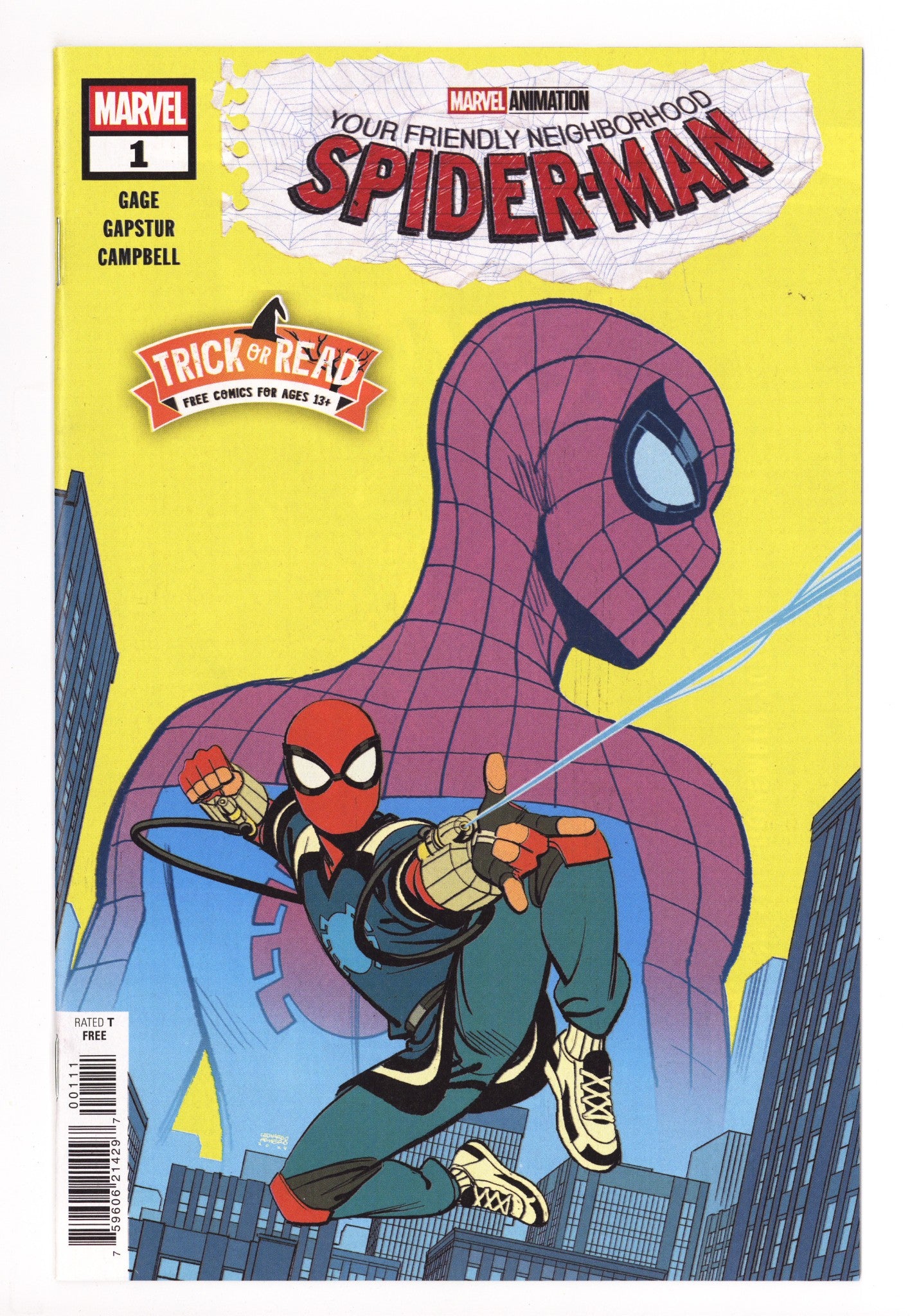 Your Friendly Neighborhood Spider-Man Halloween Trick or Read 1 (2025)