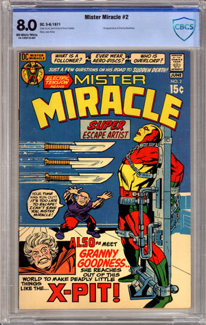 Mister Miracle Vol 1 2 CBCS 8.0 (VF) (1971)
