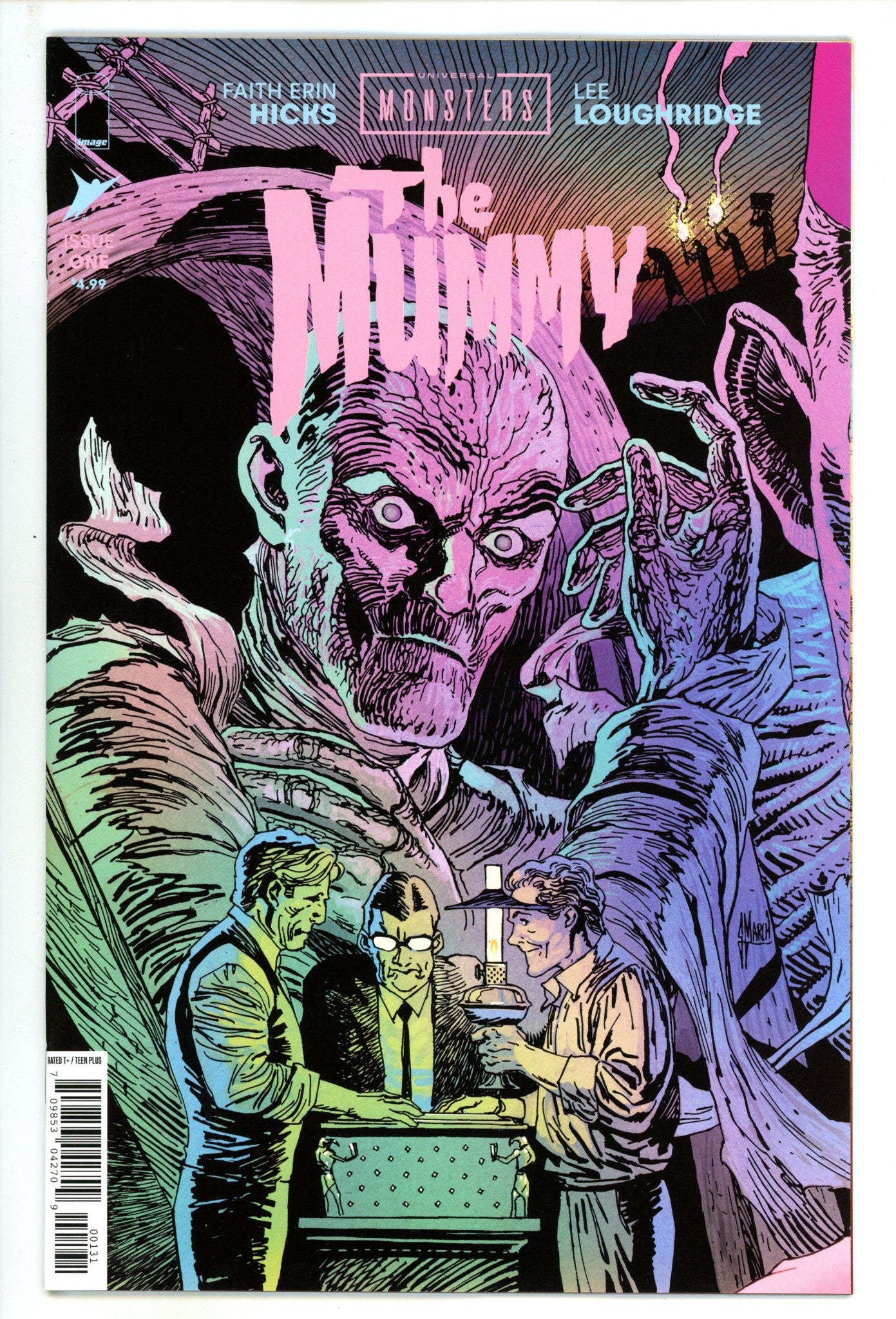 Universal Monsters The Mummy 1 March Incentive Variant NM (2025)