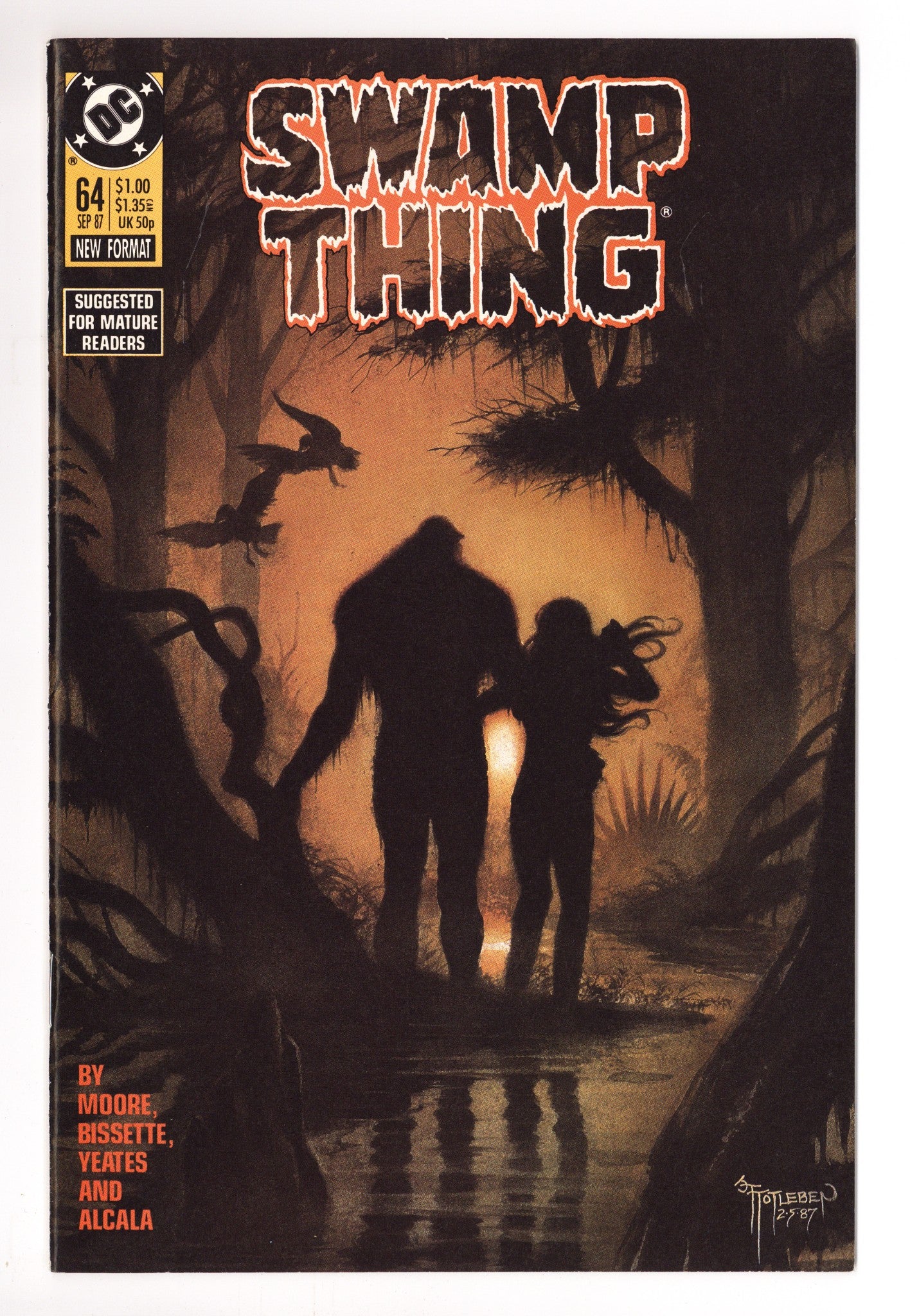 Swamp Thing Vol 2 64 High Grade (1987) 