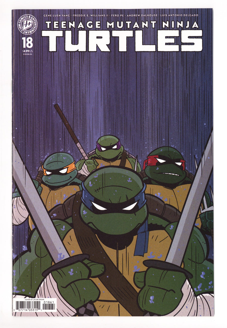 Teenage Mutant Ninja Turtles Vol 6 18 Edgar Incentive NM (2026)